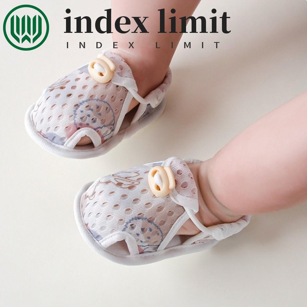 INDEX GIỚI HẠN Giày tập đi, Giày đế mềm thoáng khí cho bé, Máy lưới giày đi bộ có thể giặt nhẹ cho trẻ sơ sinh Dép chống trượt mùa hè