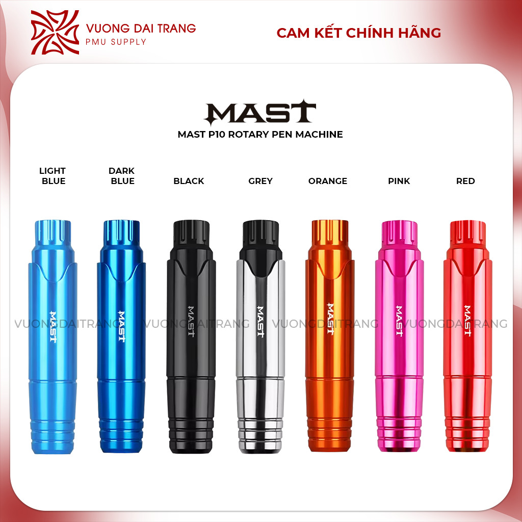 Máy Pen Mast WQ367 Stroke 3,0mm không nguồn Dcpx Vương Đài Trang chính hãng
