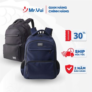 Balo Laptop Mr Vui BLLT 1070, Balo đi học, đi làm, đi chơi, du lịch thời trang nam nữ unisex 14 inch