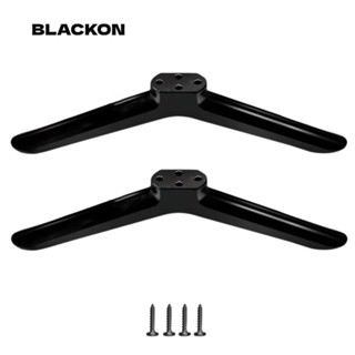  Giá đỡ TV BLACKON Giá đỡ Chân đế TV đa năng màu đen Có ốc vít Tivi Để bàn chân Phòng khách 