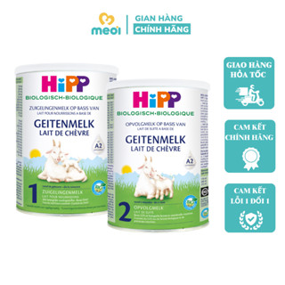 Sữa dê HiPP Organic 400g hỗ trợ bé phát triển chiều cao, trí não, tăng cường hấp thu