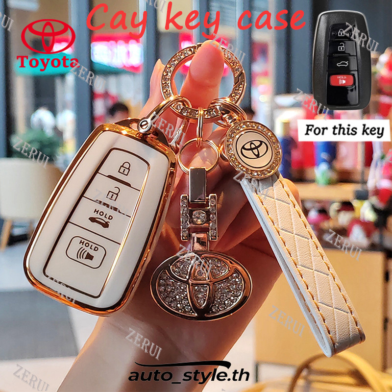 ZR Cho TPU Chìa Khóa Ô Tô Vỏ Chìa Khóa Xe Toyota Cho CAMRY 2020 Đến 2023 Altis 2019 2020 23 corolla 