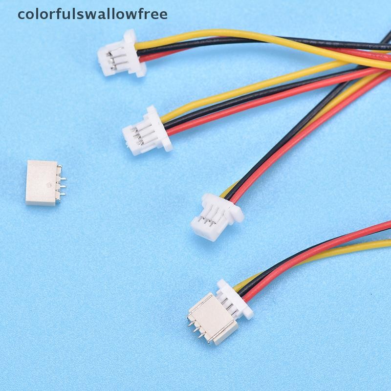 Colorfulswallowfree 5 BỘ Mini Micro SH 1.0 Đầu nối JST 3 chân có dây cáp ABC