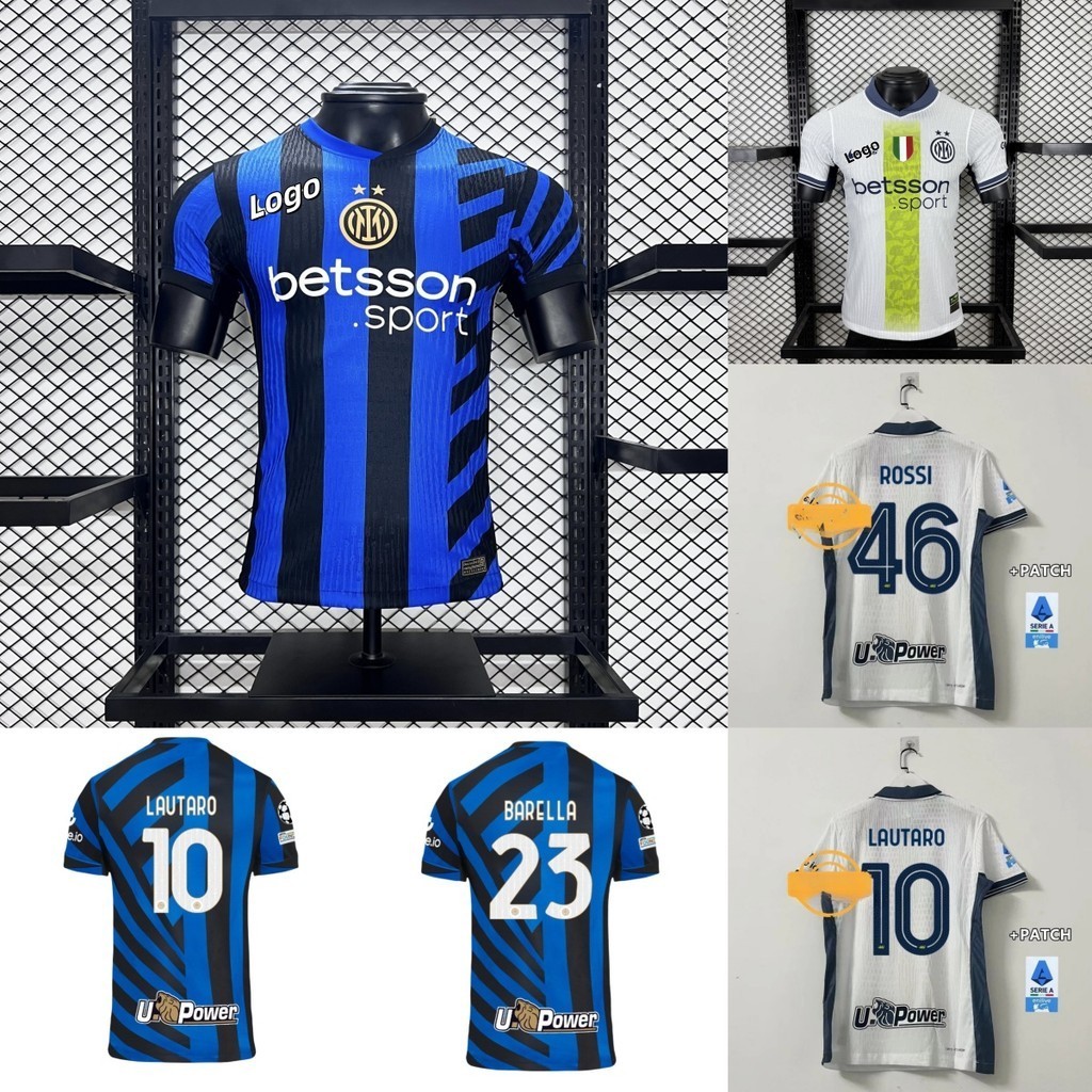 Áo thun bóng đáAway Inter Milan 2024/25 - Rossi