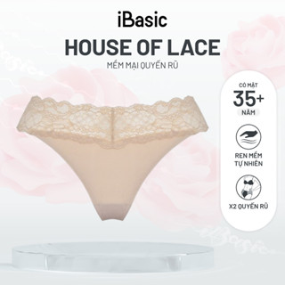 [BILL 199K TẶNG 1 QUẦN] Quần lót lọt khe nữ iBasic thun lạnh ren co giãn 4 chiều sexy cá tính PANW141