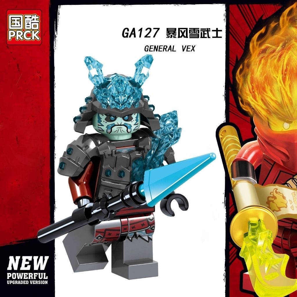 [IN LƯNG](SẴN HÀNG)Chiến Binh Băng Giá Vex-Samurai Băng-Minifigures Ninjago season 11