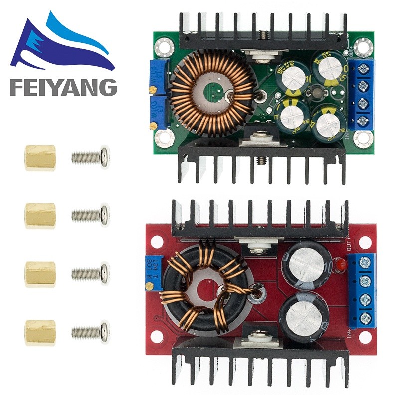 Mô đun giảm áp DC 9A 300W 150W 5-40V sang 1.2-35V XL4016 cho Arduino