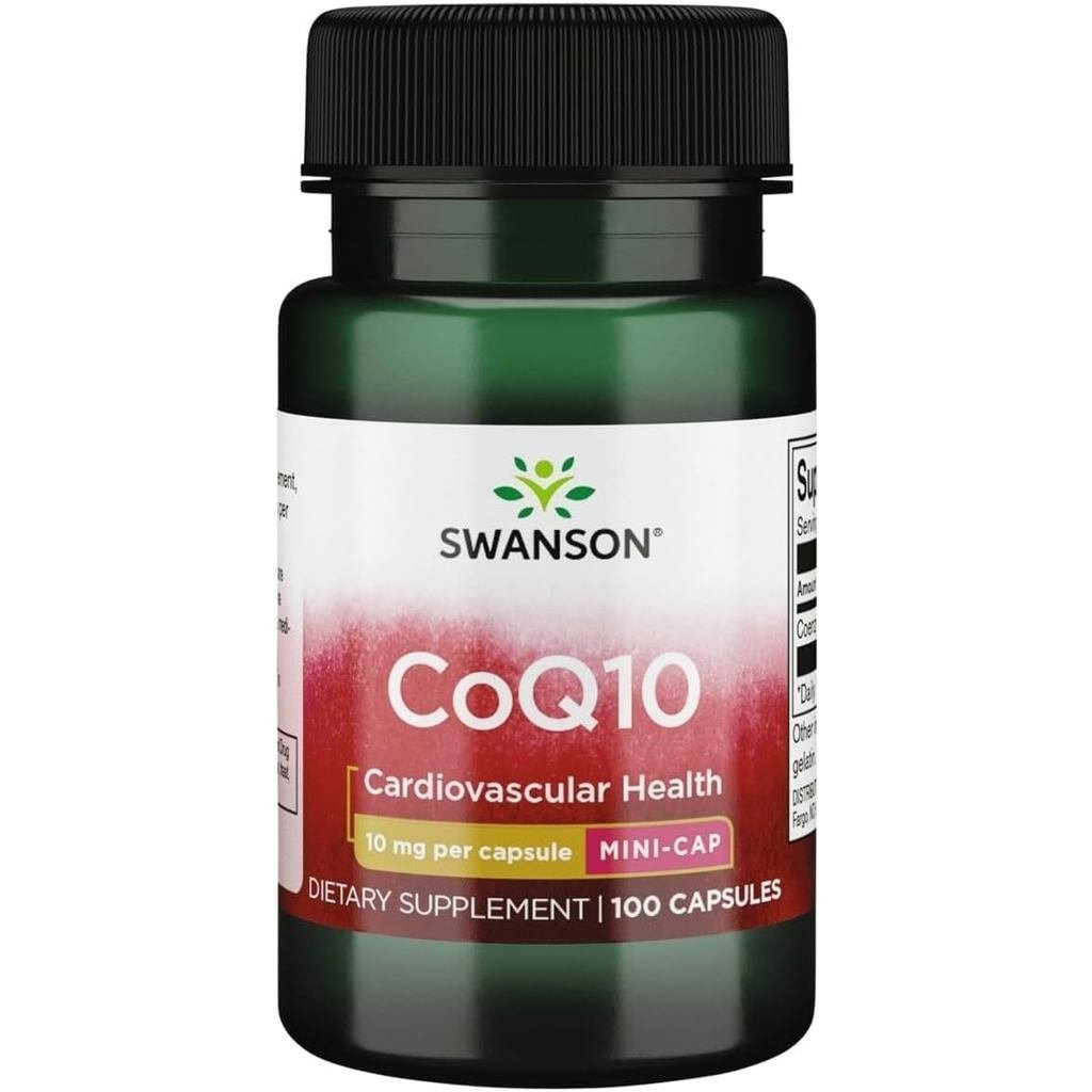 Swanson Coq10-Mini Cap 10mg 100 Viên CDWZ