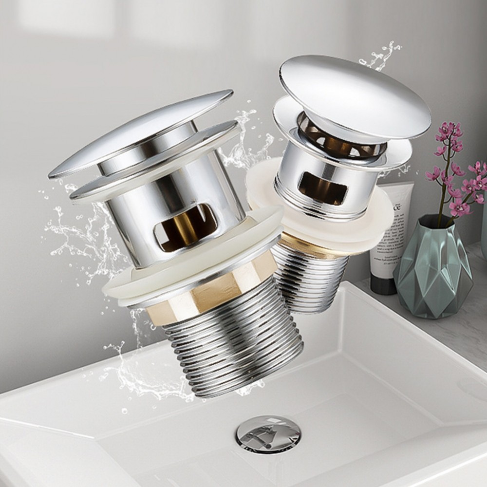 Round Basin Drain Convenient Operation Hygienic Solution Rust Resistant