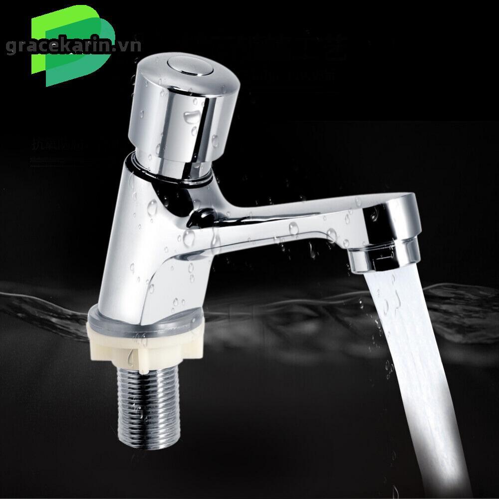 For Home Kitchen Time Delay Faucet Female Thread G1/2 Time Delay Faucet