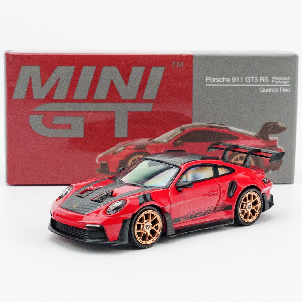 MINIGT 1 / 64 Porsche 911 992 GT3 RS 1060 Hợp Kim Diecast Xe Mô Hình Đồ Chơi Quà Tặng Sinh Nhật