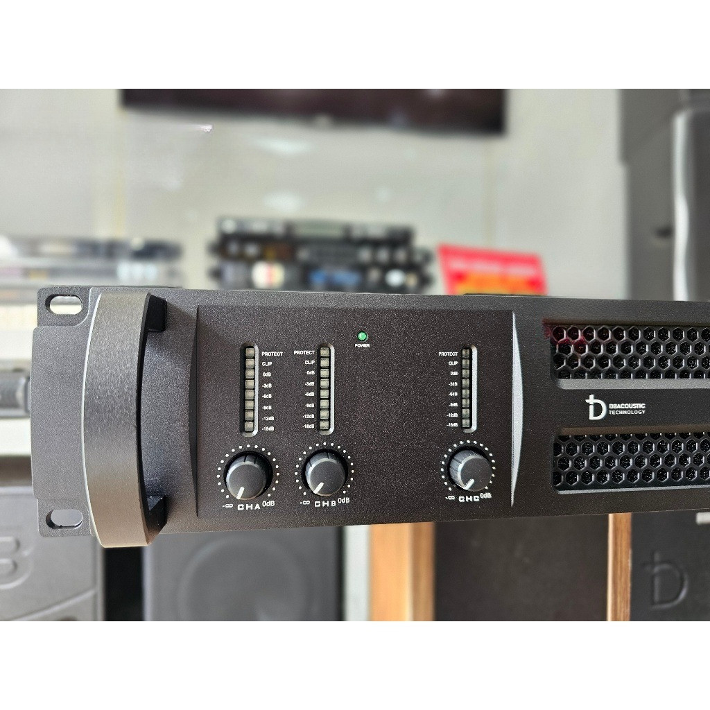 Main Đẩy 3 kênh DB acoustic EA3106 Chính hãng Class H - ND audio