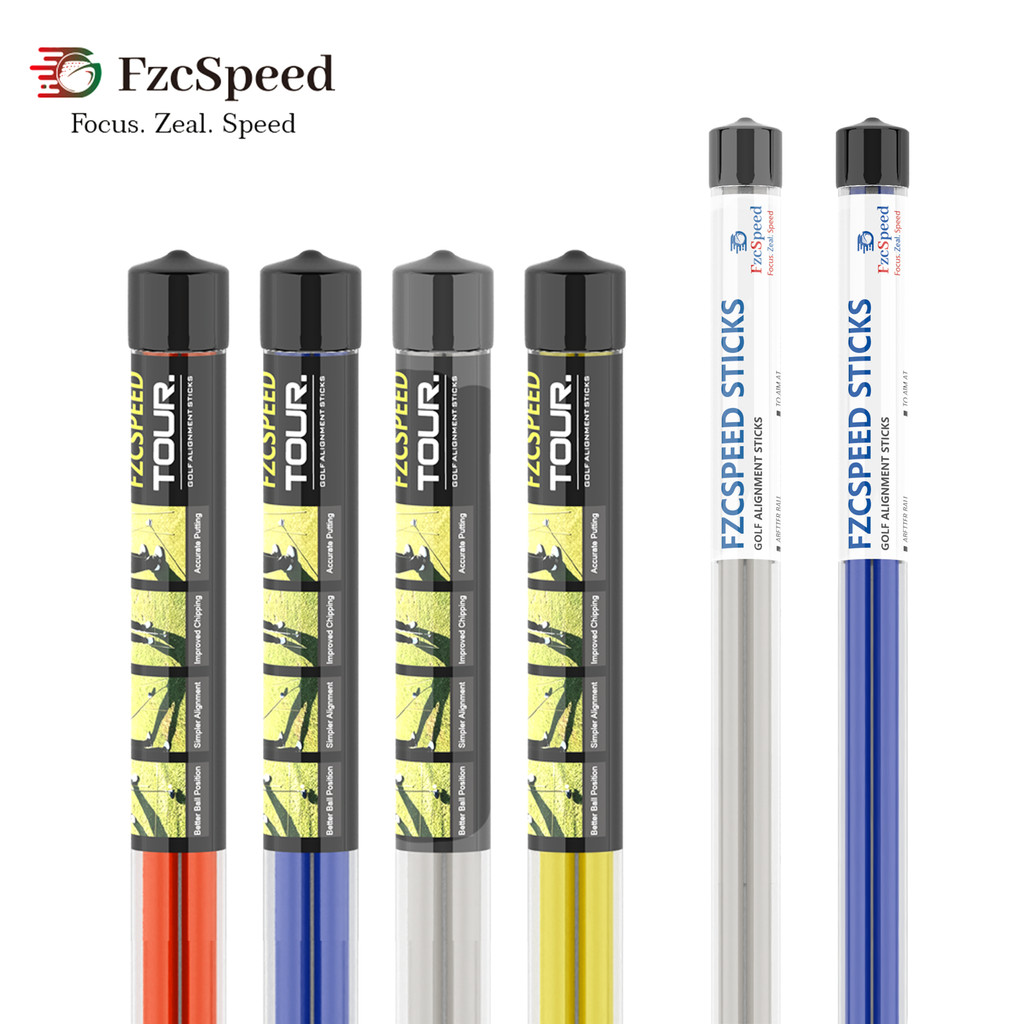 FzcSpeed Golf Direction Indicator Stick Aid Practice Swing Plane Tour Stick