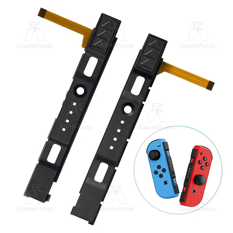 Switch / Switch OLED Joycon Slide Rail Bộ sửa chữa thay thế cao cấp với cảm biến Cáp mềm Trái phải Đ