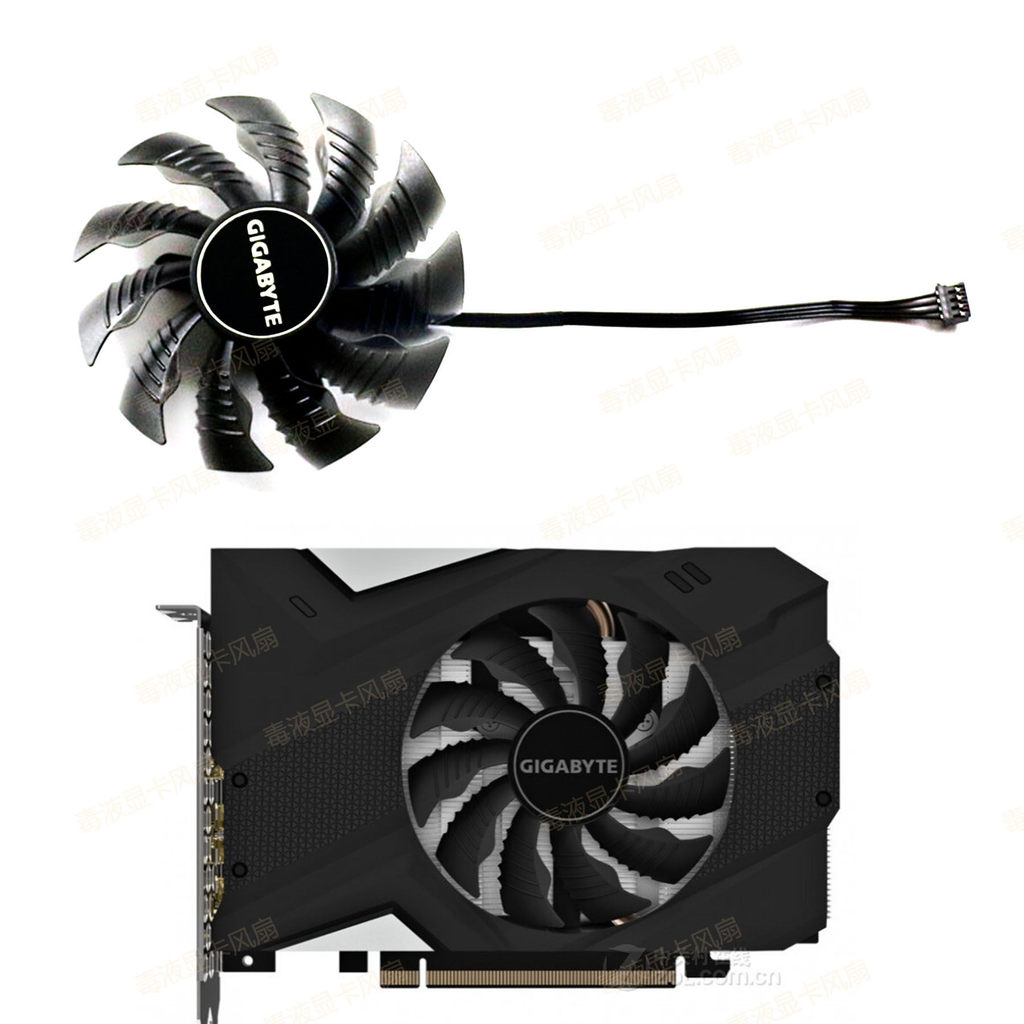 GIGABYTE GIGABYTE 1660 1660 1660s 1660ti 2060 2070 MINI ITX Card Đồ Họa Quạt Làm Mát