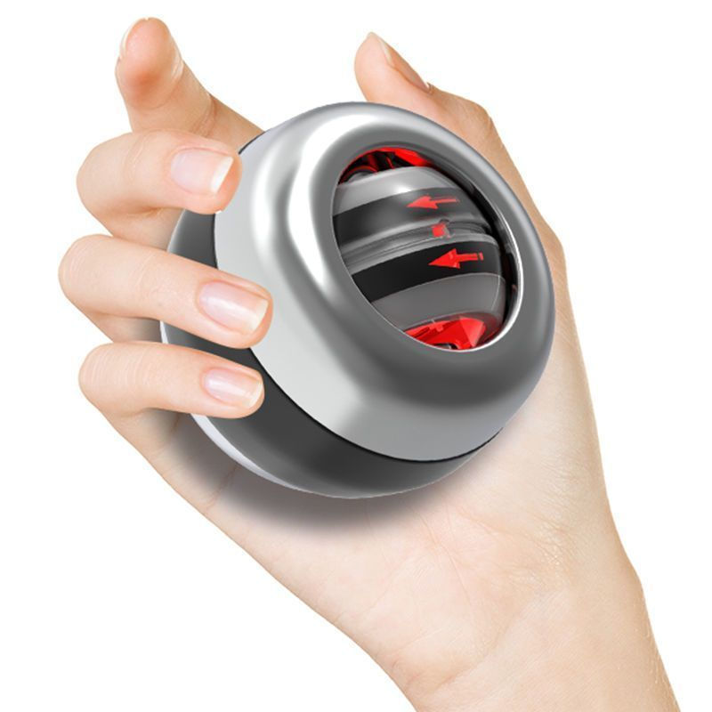 TQ~Self-starting hand strength ball, metal professional stress-relief gadget, gyro entertainment gra