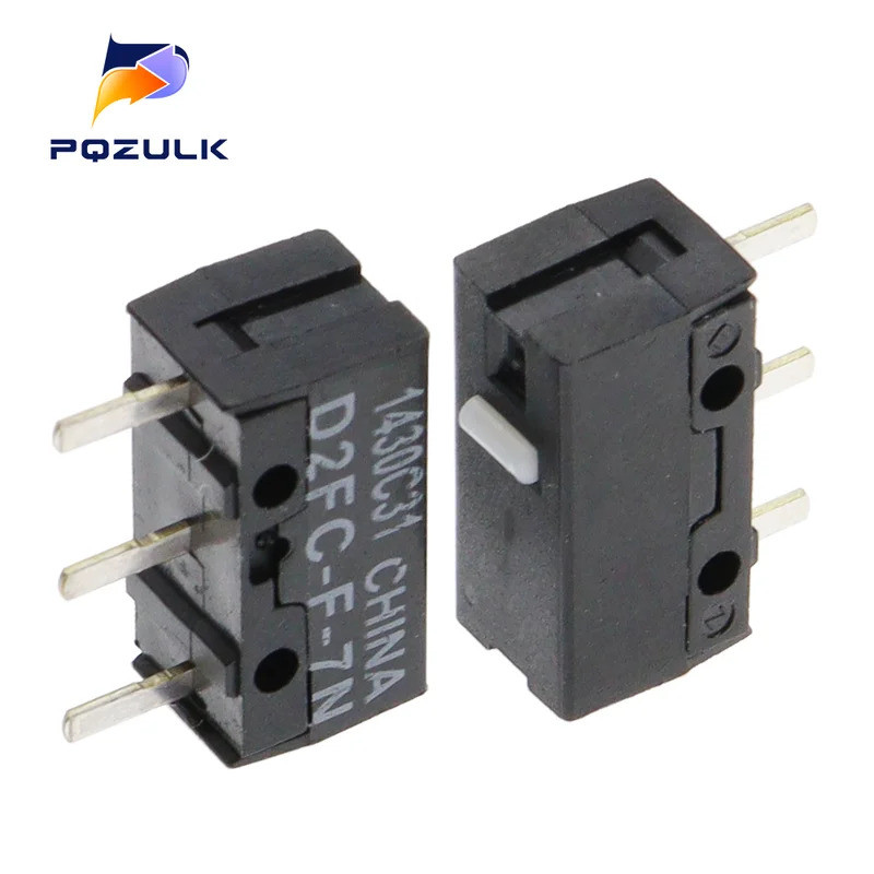 5 Chiếc Mới Chính Hãng Chuột Micro Switch D2FC-F-7N Nút Chuột Fretting D2FC-E-7N D2FC