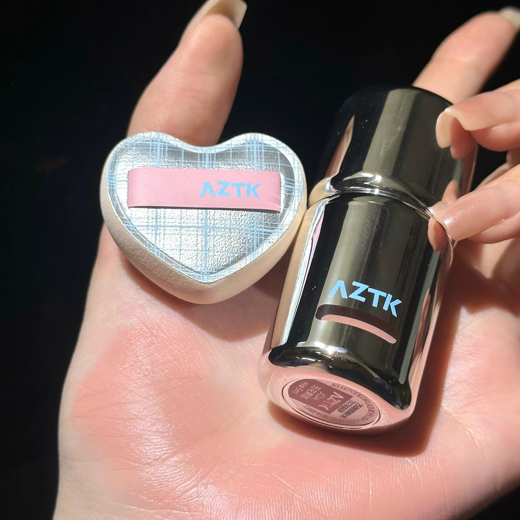 AZTK / Jingzhi Love Thumb Puff mini Chính Hãng Đệm Không Khí Không Bột Trang Điểm Bọt Biển Làm Đẹp T