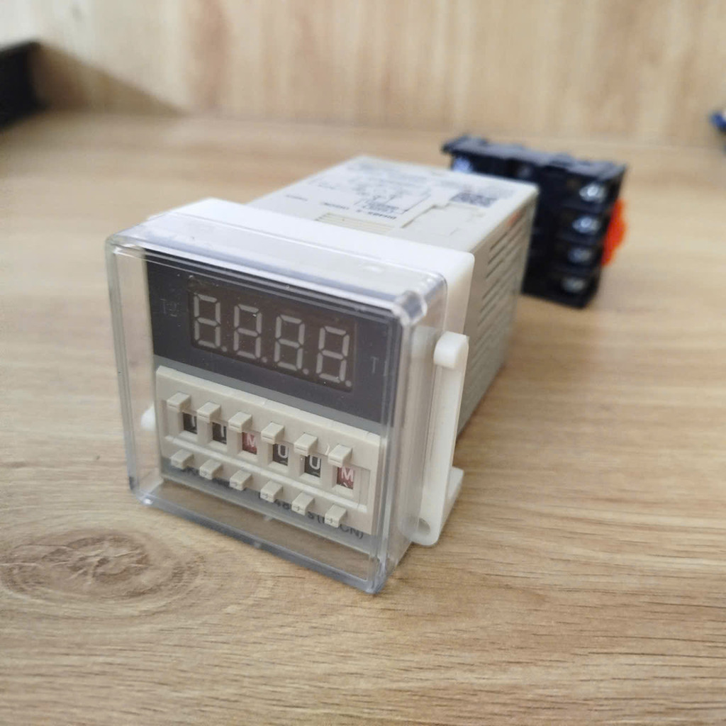 [DH48S-S] Relay - Timer hẹn giờ DH48S-S luân phiên 12V 24V 220V  Role thời gian
