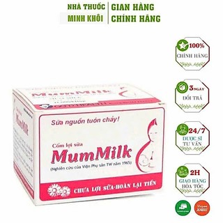 Combo 5 hộp cốm lợi sữa mummilk date 2028