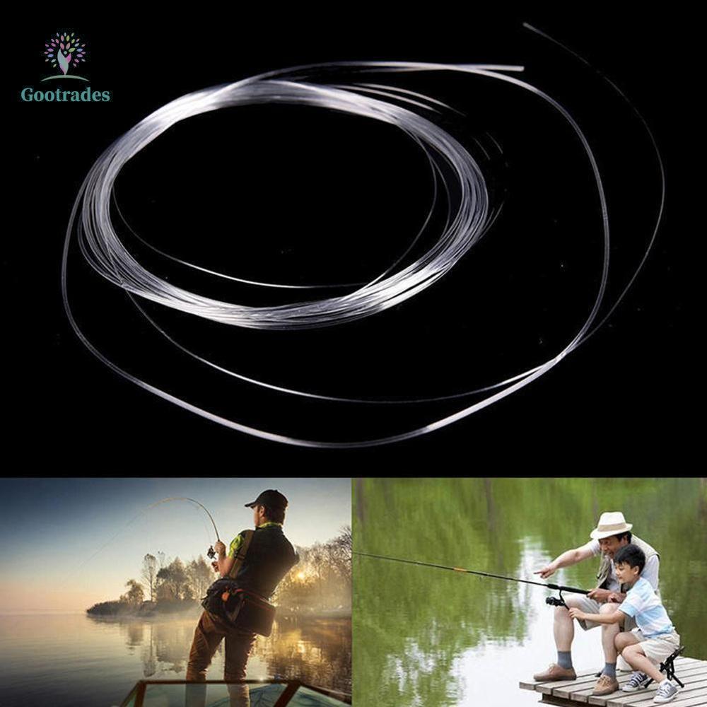 GOOTRADES Lãnh đạo côn 9Feet Nylon 9ft Cá chép Dây xích Câu cá Taper Leader Fly Fishing Cord