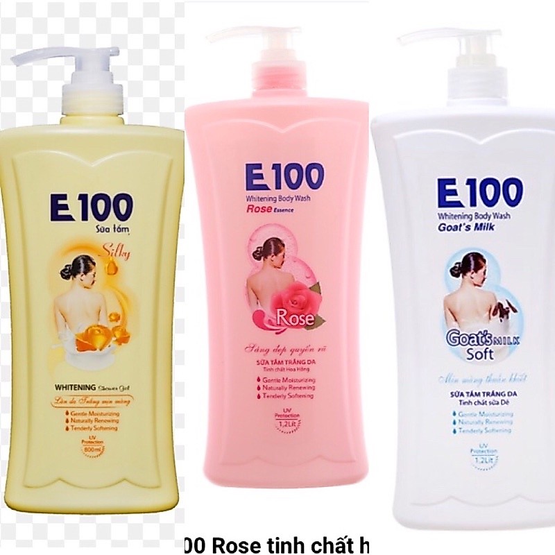 (Chính hãng ) Sữa tắm E100 chai lớn 1,2lít
