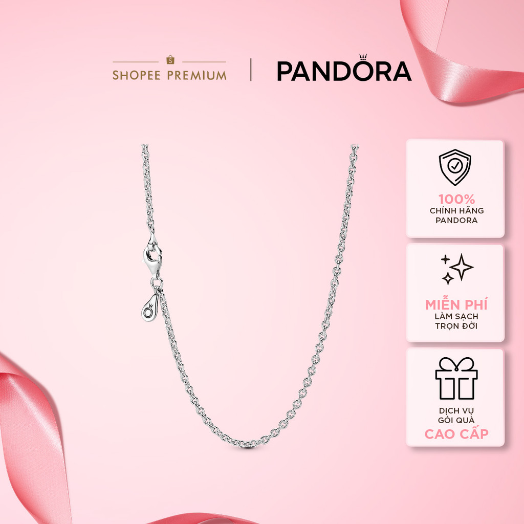 Dây Chuyền Pandora Moments Dạng Dây Xích 45cm - Cable Chain Necklace