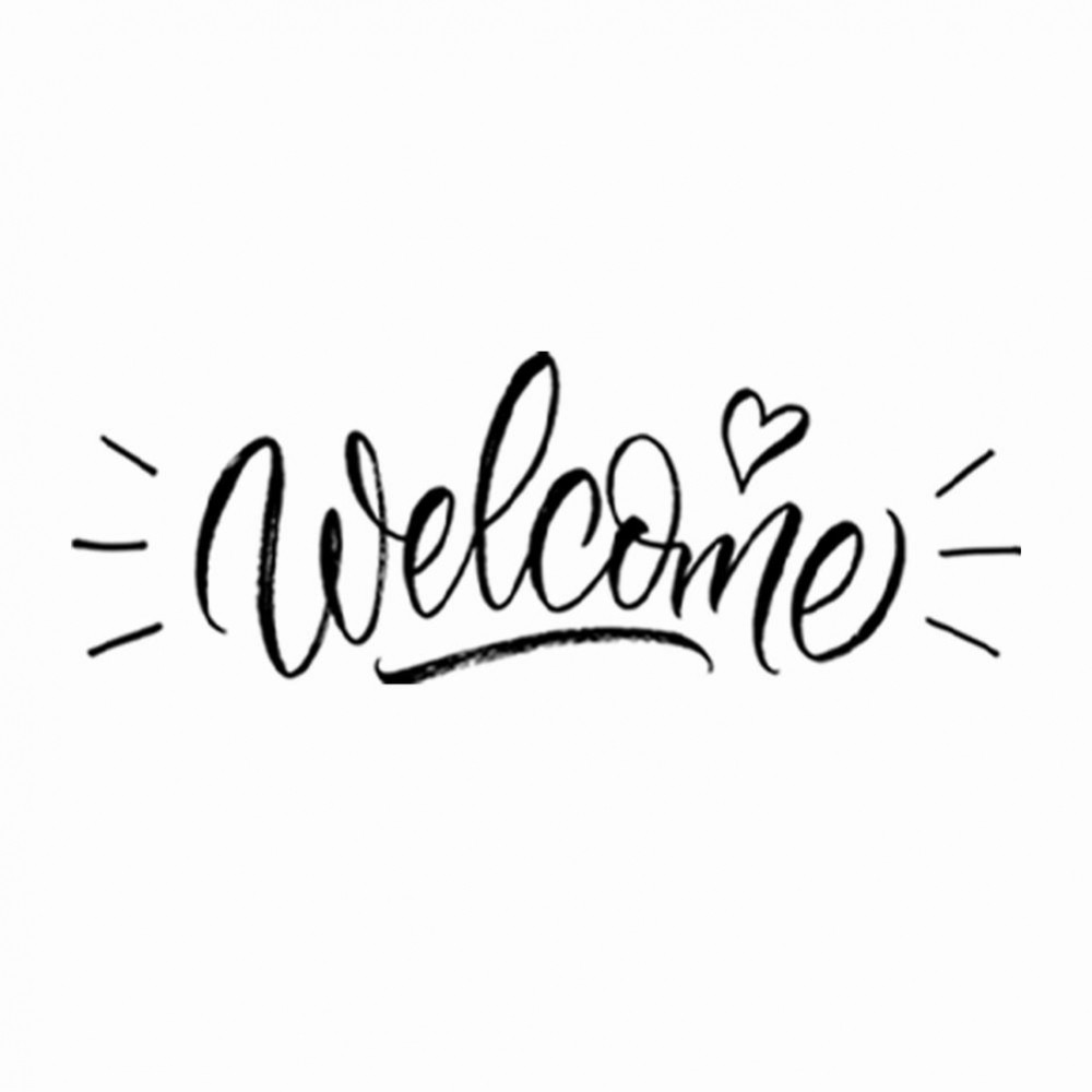 [DOLLDOLL-VN]Front Door Decal Entryway Decor Features Vinyl Letters Sticker Postal Tube