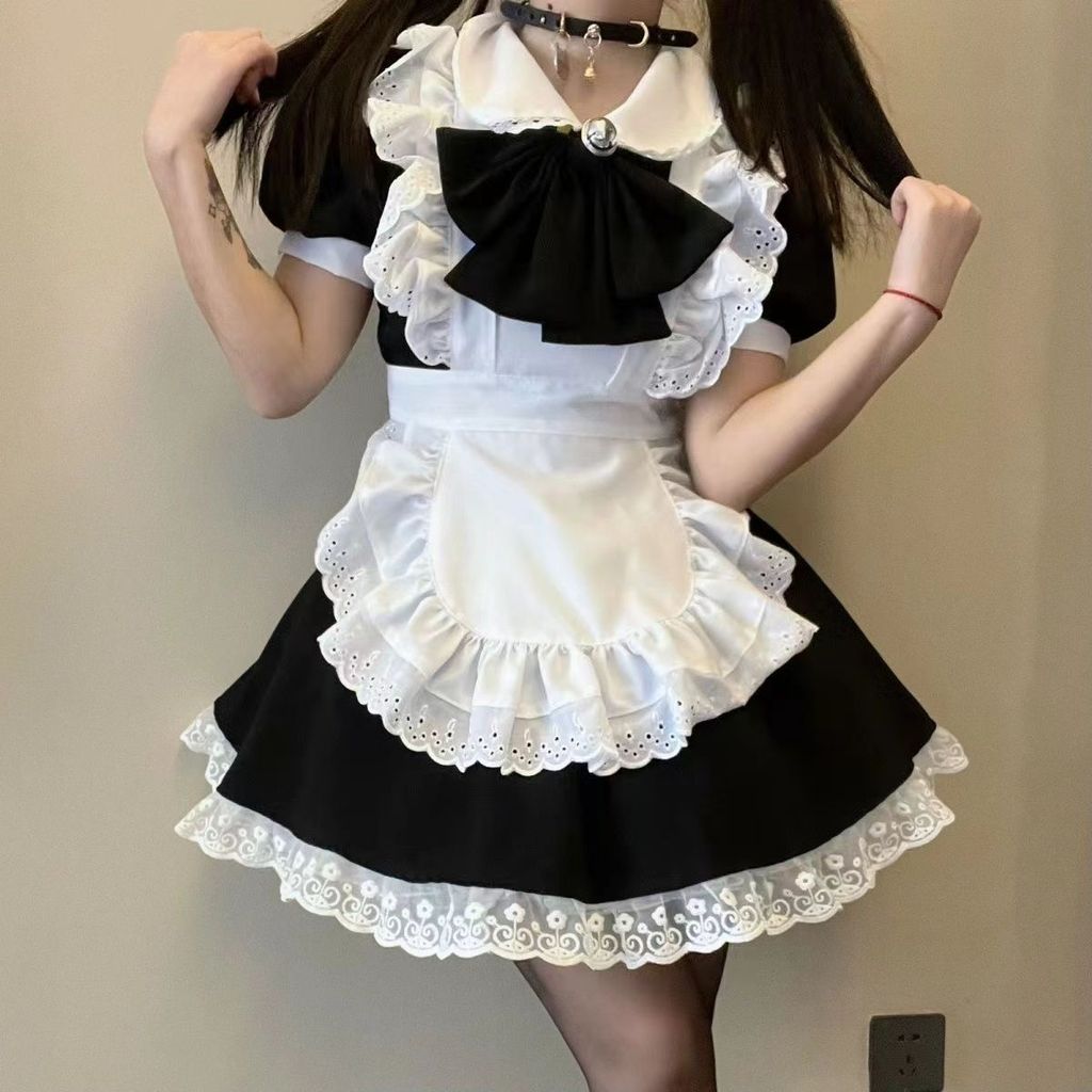 Cô Gái Phép Thuật Madoka cosplay Cà phê Maid cos Kanae Kaname, Kuromi, Akane, Trang phục Anime Hầu G