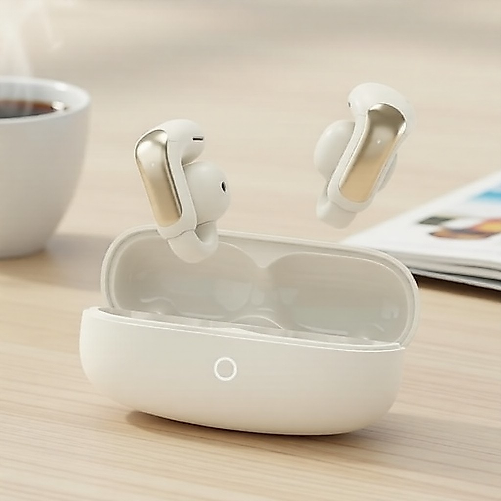 Tai nghe Lenovo EA400 Chống nước Bluetooth 5.4 TWS Open-Ear Điều khiển cảm ứng Thời lượng chơi dài v