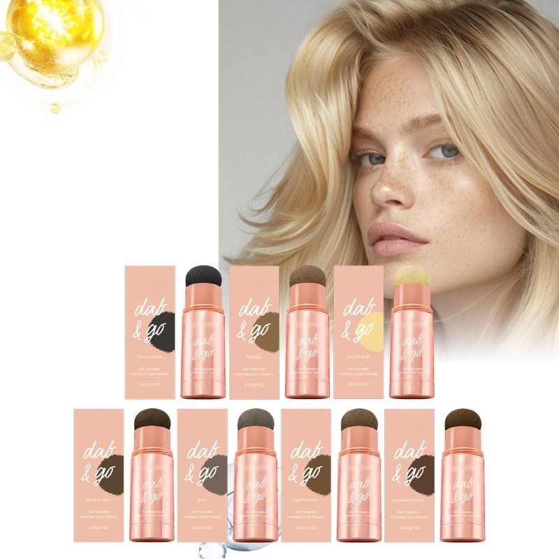 Azizin Fine Powder Hair Shadow Touch Go Hair Che Khuyết Điểm Dính Cho Da Đầu Che Khuyết Điểm 7 Màu T