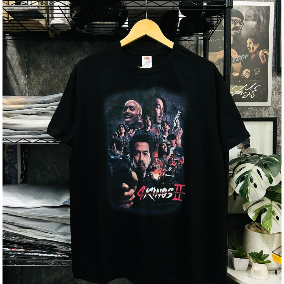 Áo thun da 4 KINGS II 4king Thai Band S-5XL