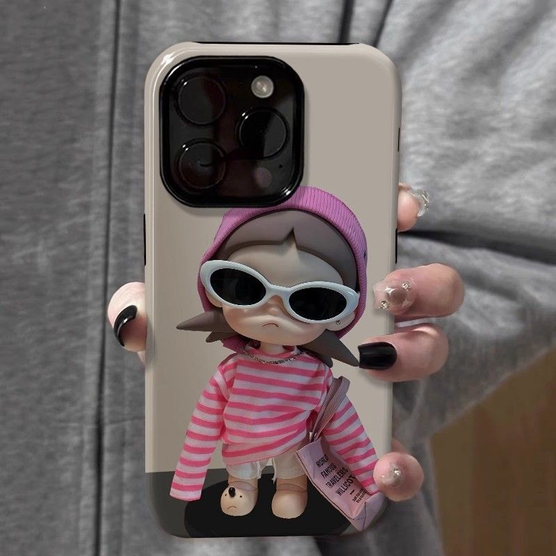 【✨Spot】[Cool Girl ốp điện thoại iphone] ốp lưng iphone 17pro/Apple 16pro /15promax/14plus, chống sốc