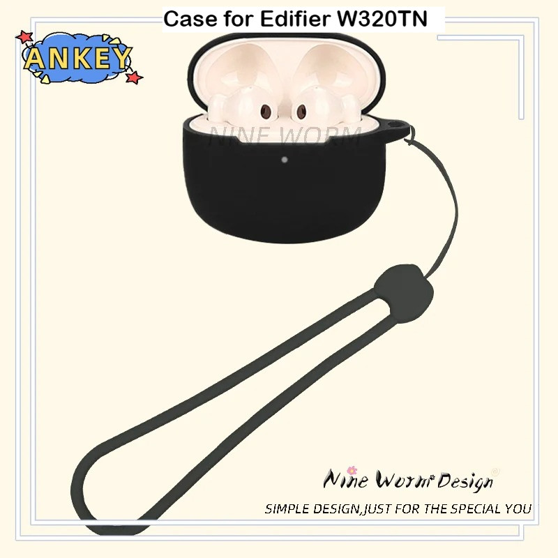 for Edifier W320TN Protective Case Nylon Lanyard Soft Cover Shells Washable Housing Anti Dust Sleeve