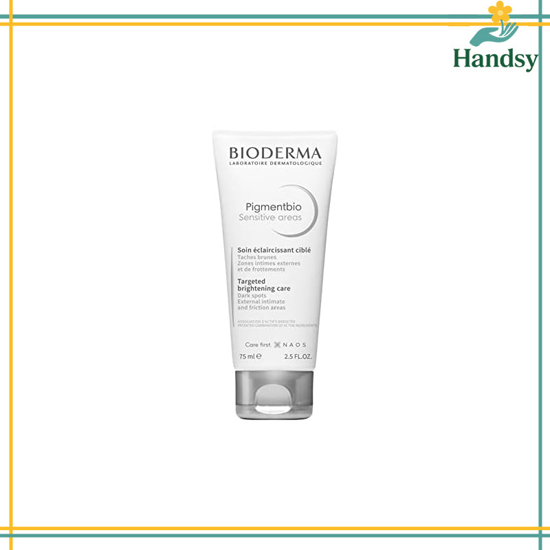 【Genuine Product】Bioderma PIGMENBIO White Sensitive Cream 75mL for Dull Skin Body Cream (Fragrance-F