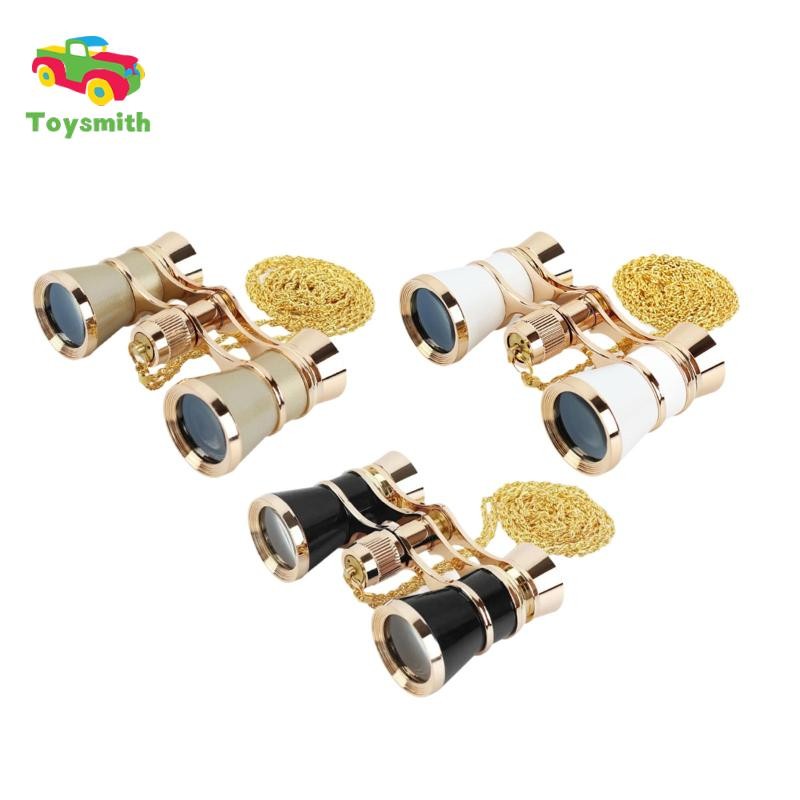 Ống nhòm rạp hát, Kính Opera Kính viễn vọng nhỏ có tay cầm có thể gập lại, Ống nhòm Mini cổ điển
