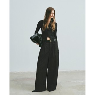   Áo Ôm Dài Tay Phối Khóa - DAPHNE TOP - Y1KW250723 