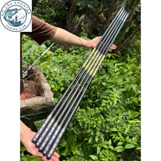  Cần Câu Đài Hắc Ảnh Long 5H – Carbon cao cấp 99% siêu nhẹ siêu khỏe size 3m6–4m5- săn cá khủng 