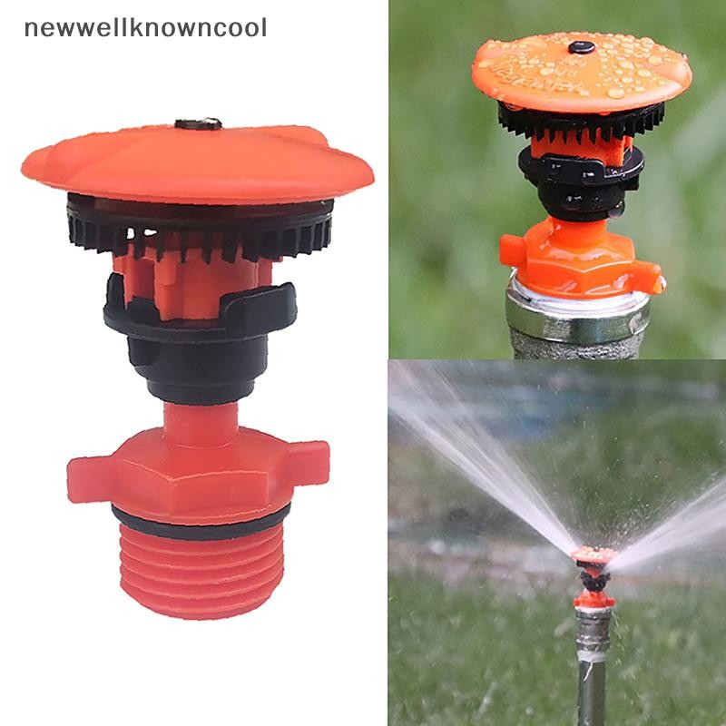 Newwellknowncool 1 / 2 "Máy phun nước tưới vườn ren nam 360° Xoay bãi cỏ Cánh đồng hoa Orchard Vòi p