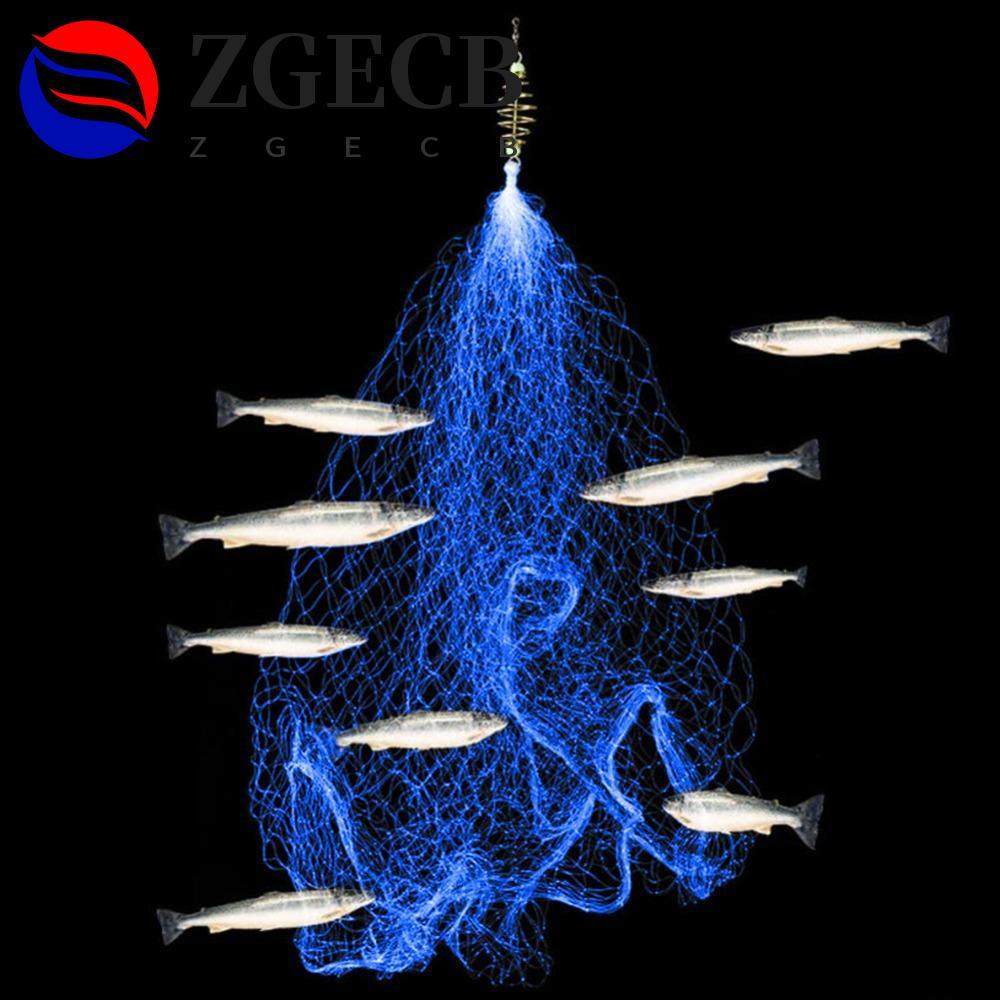 ZGECB Bẫy Lưới Câu Cá Di Động Tôm Hùm Bẫy Dụng Cụ Câu Cá Mồi Bẫy Đúc Lưới Thiết Bị Câu Cá Gấp Cua We