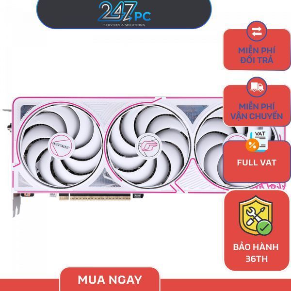 [NEW FULL VAT] VGA CARD MÀN HÌNH Colorful iGame GeForce RTX 5060 Ultra W OC 8GB-V - CHÍNH HÃNG BẢO HÀNH 3 NĂM | BigBuy360 - bigbuy360.vn