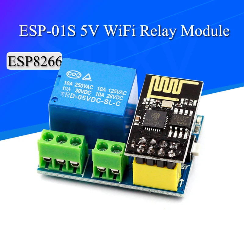 ESP8266 ESP-01S 5V WiFi Relay Module Những Điều Thông Minh Nhà Điều Khiển Từ Xa Công Tắc Điện Thoại 