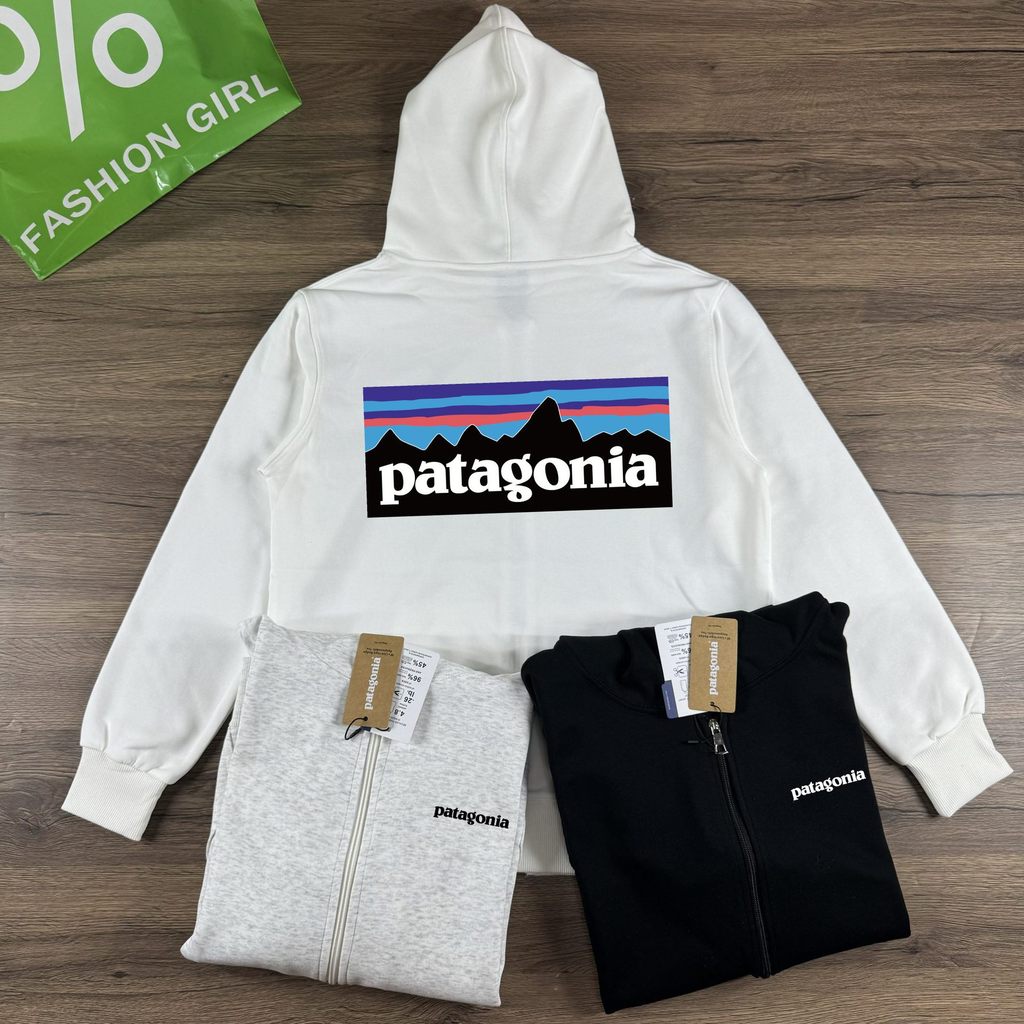 E6GD Patagonia Outdoor American-style sports casual classic mountain zip-up hoodie jacket for men an