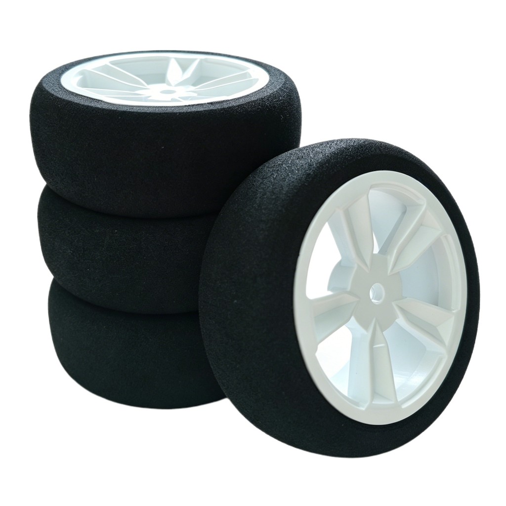 5H6A/B-EV10 Sponge Tires Nylon Wheel For HSP HPI Redcat 1/10 1/14 1/12 1/16 94123 94103 SAKURA D3 Ky
