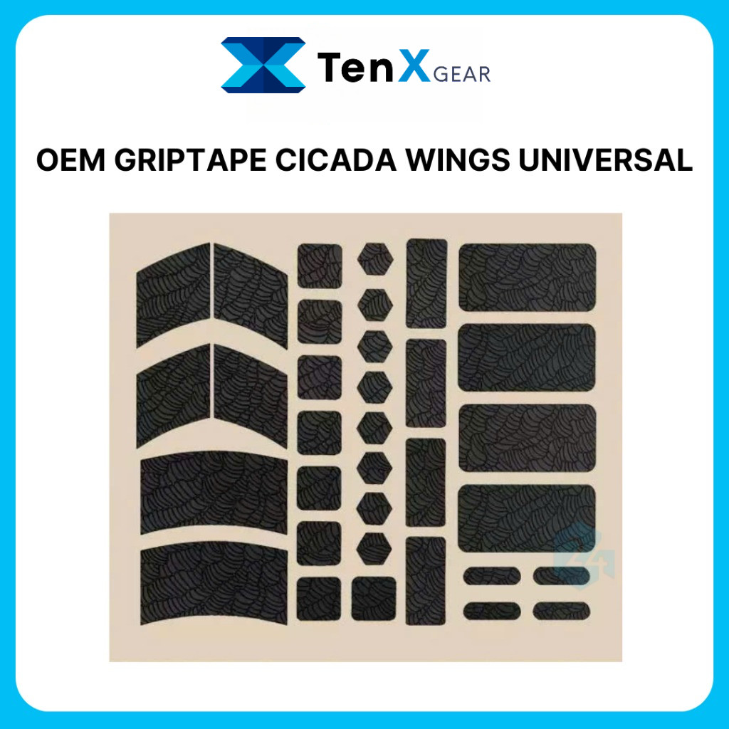 Miếng Dán Grip Tape OEM Cicada Wings Universal Cho Chuột Gaming - Universal Grip Tape