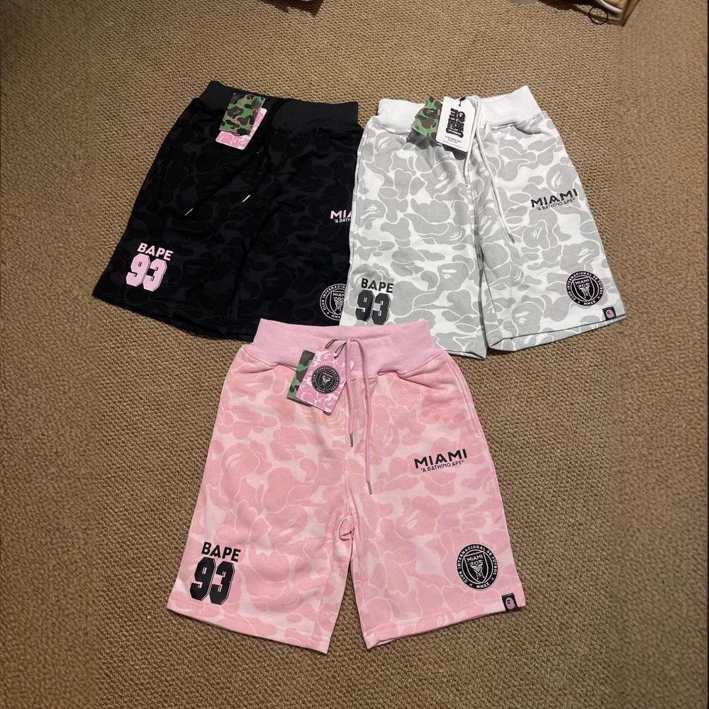 BAPEX MIAMI Dạo Phố Quần Short Ape Head MIAMI Quần Thể Thao Thông Thường