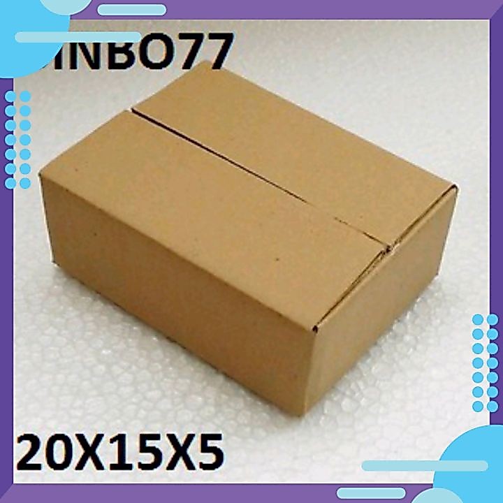 BỘ 50 Thùng Carton 20X15X5 (Hộp Carton)