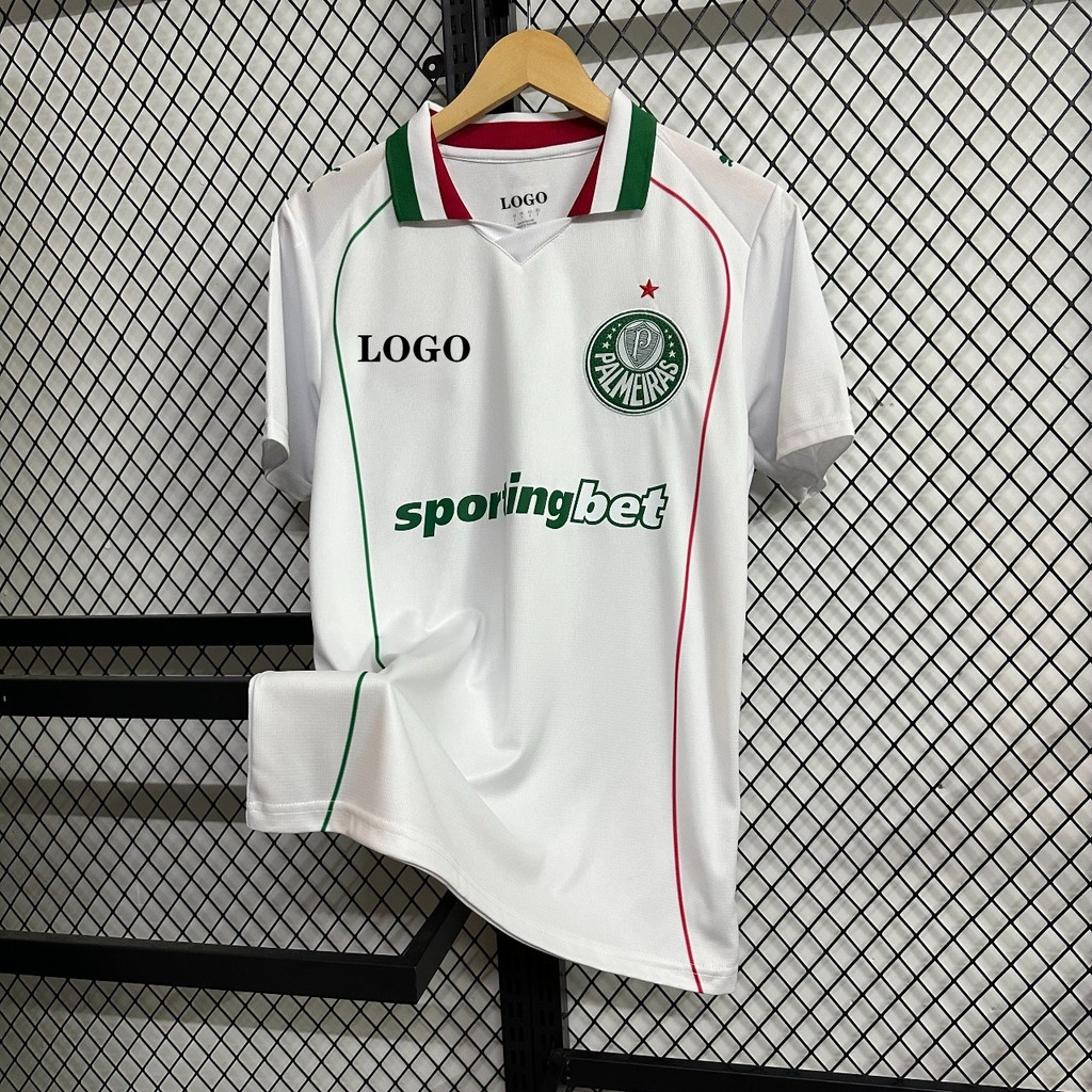 Mới 26 / 27 Soceedade Esports Palmeiras Sân Khách Quạt Jersey Nhanh Khô Thoáng Khí Áo Bóng Đá Tùy Ch