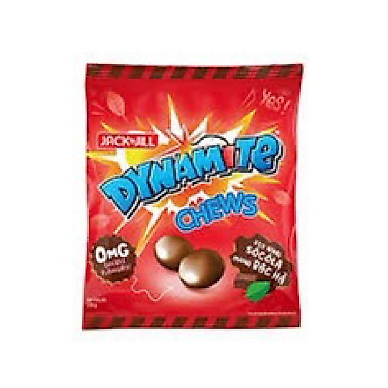 Kẹo chew dynamite 3 viên socola gói 112,5g
