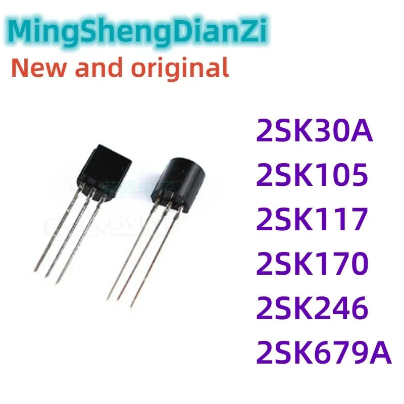 10 Chiếc 2SK30A K30A K105 2SK105 2SK117-BL 2SK117 K117 2SK170 2SK170-BL K170BL 2SK246 K246 2SK679A K